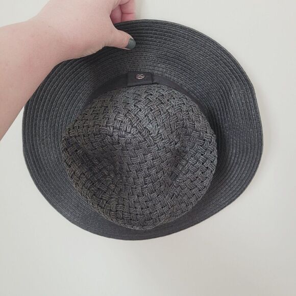 Calia by Carrie Underwood Woven Hat in Black - Picture 2 of 5